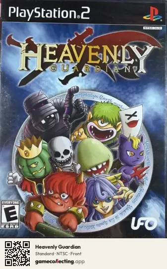Heavenly Guardian PlayStation 2, NTSC box front