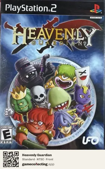 Heavenly Guardian PlayStation 2, NTSC box front