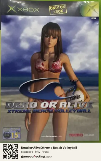 Dead or Alive Xtreme Beach Volleyball Xbox, PAL box front