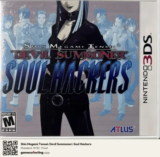 Shin Megami Tensei: Devil Summoner: Soul Hackers Nintendo 3DS, NTSC box front