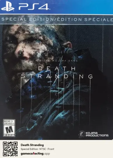Death Stranding PlayStation 4, NTSC box front