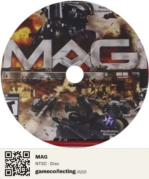 MAG PlayStation 3, NTSC disc