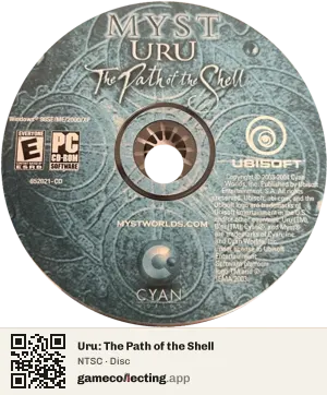 Uru: The Path of the Shell Computer, NTSC disc