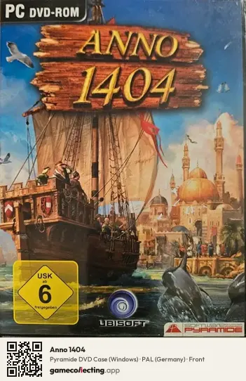 Anno 1404 Computer, Germany box front