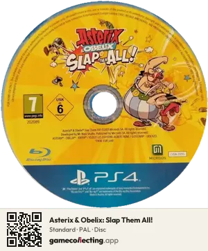 Asterix & Obelix: Slap Them All! PlayStation 4, PAL disc