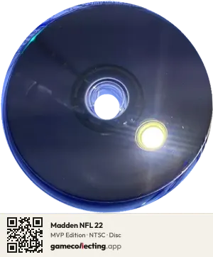 Madden NFL 22 PlayStation 4, NTSC disc