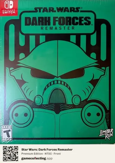 Star Wars: Dark Forces Remaster Nintendo Switch, NTSC box front