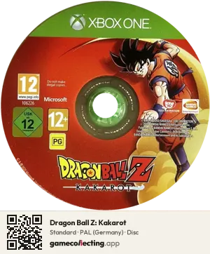 Dragon Ball Z: Kakarot Xbox One, PAL disc
