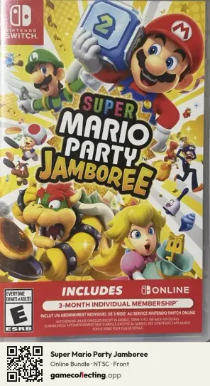 Super Mario Party Jamboree Nintendo Switch, NTSC box front