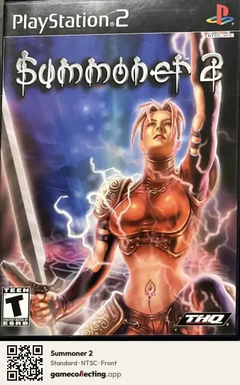 Summoner 2 PlayStation 2, NTSC box front