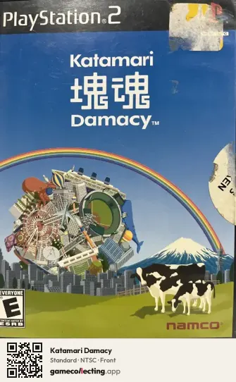 Katamari Damacy PlayStation 2, NTSC box front