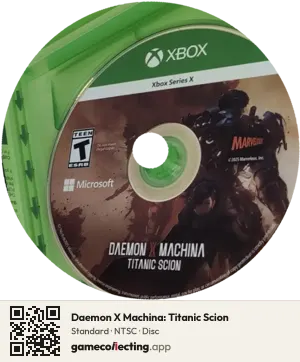 Daemon X Machina: Titanic Scion Xbox Series X, NTSC disc