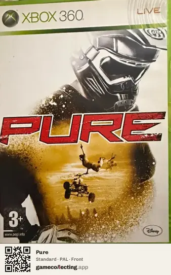 Pure Xbox 360, PAL box front