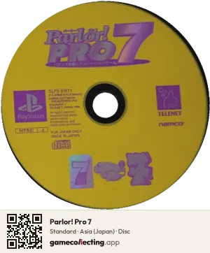 Parlor! Pro 7 PlayStation, Asia disc