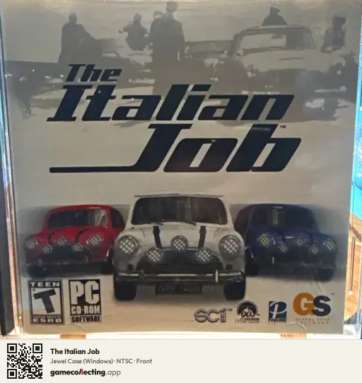 The Italian Job Computer, NTSC box front