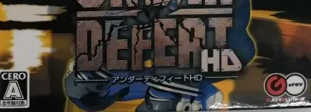 Under Defeat HD, the CERO letter on its front