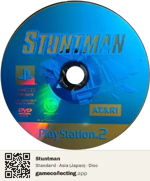 Stuntman PlayStation 2, Asia disc
