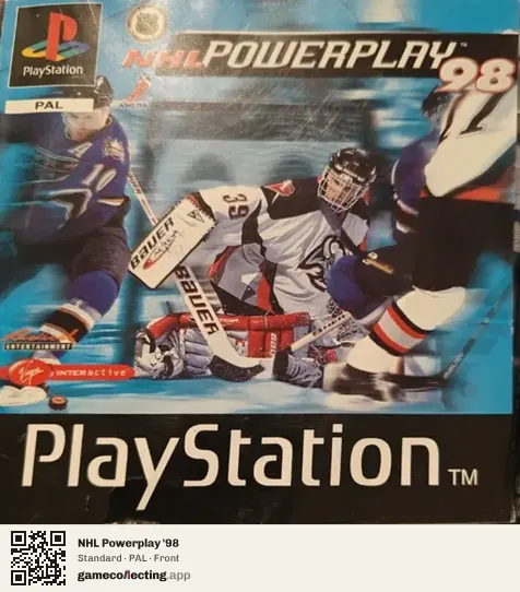 NHL Powerplay '98 PlayStation, PAL box front