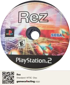 Rez PlayStation 2, NTSC disc