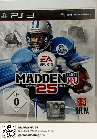 Madden NFL 25 PlayStation 3, Germany box front