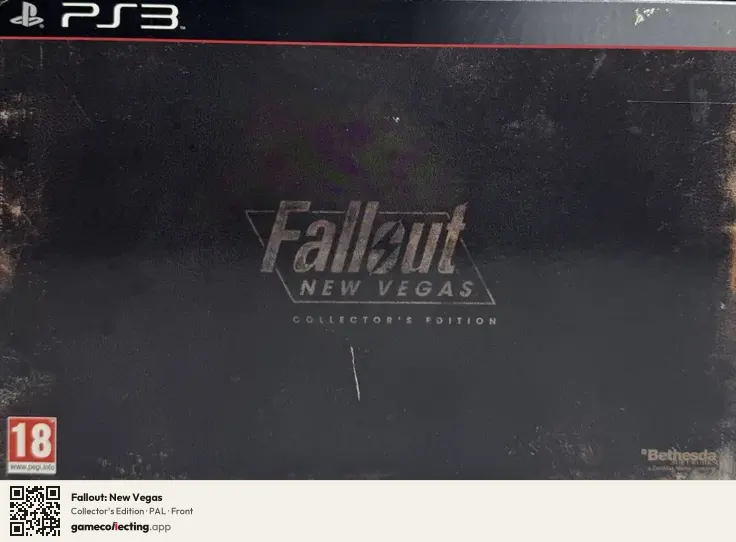 Fallout: New Vegas PlayStation 3, PAL box front