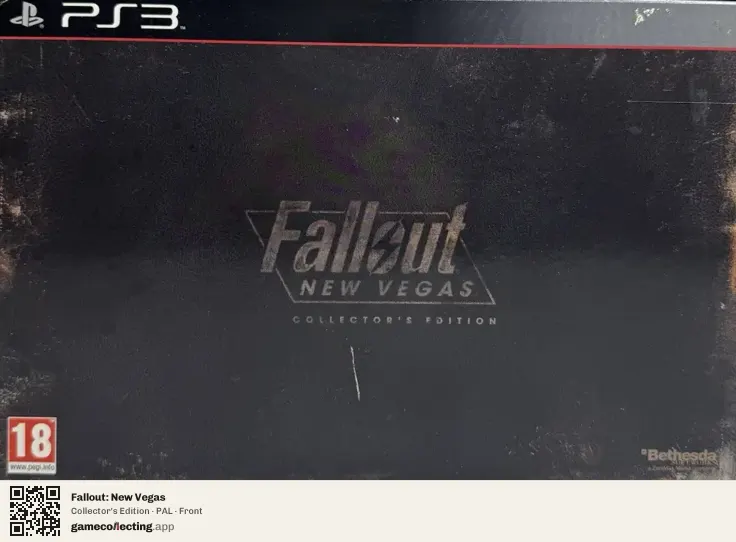 Fallout: New Vegas PlayStation 3, PAL box front