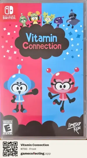 Vitamin Connection Nintendo Switch, NTSC box front