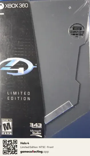 Halo 4 Xbox 360, NTSC box front