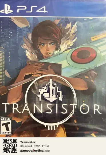 Transistor PlayStation 4, NTSC box front