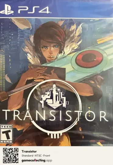 Transistor PlayStation 4, NTSC box front
