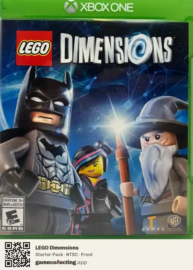 LEGO Dimensions Xbox One, NTSC box front