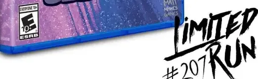 Celeste, the ESRB box on its front