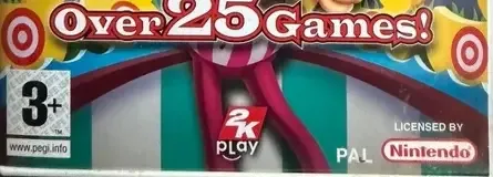 Carnival Games, the PEGI square on its front