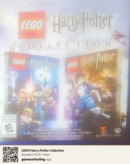 LEGO Harry Potter Collection PlayStation 5, NTSC box front