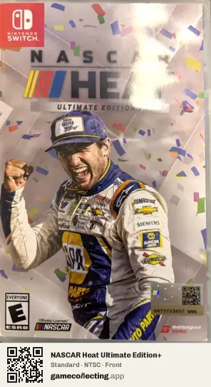 NASCAR Heat Ultimate Edition+ Nintendo Switch, NTSC box front