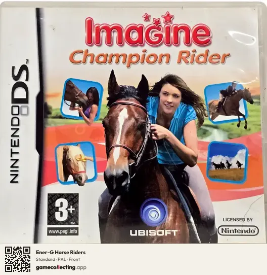 Ener-G Horse Riders Nintendo DS, PAL box front