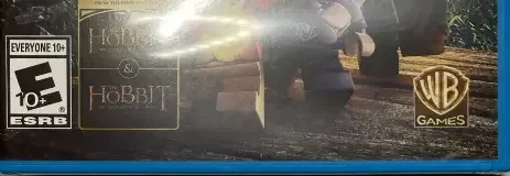 LEGO The Hobbit, the ESRB box on its front