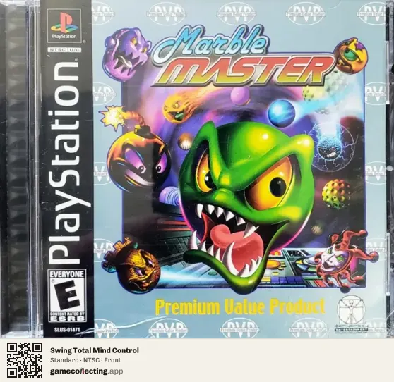 Swing Total Mind Control PlayStation, NTSC box front