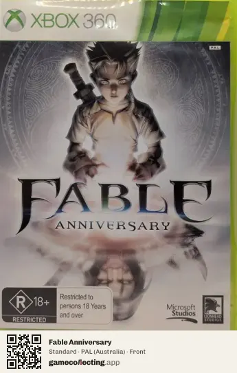 Fable Anniversary Xbox 360, Australia box front