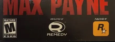 Max Payne, the ESRB box on its front