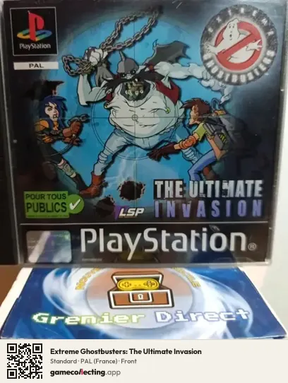 Extreme Ghostbusters: The Ultimate Invasion PlayStation, France box front