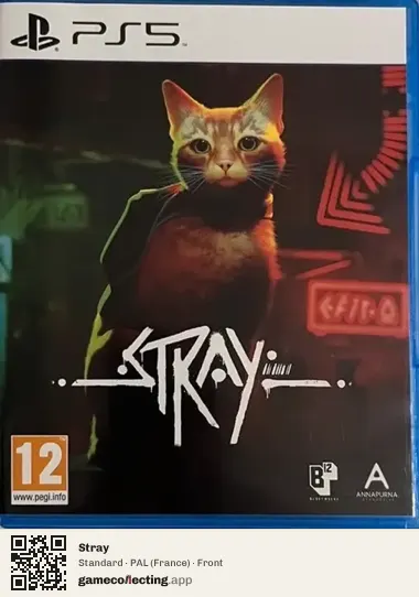 Stray PlayStation 5, France box front