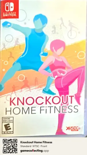 Knockout Home Fitness Nintendo Switch, NTSC box front