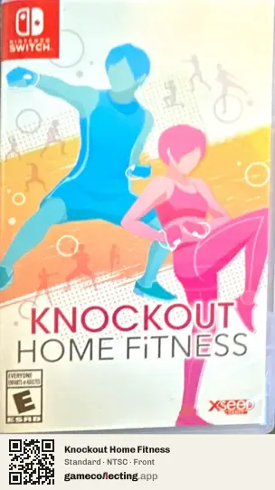 Knockout Home Fitness Nintendo Switch, NTSC box front