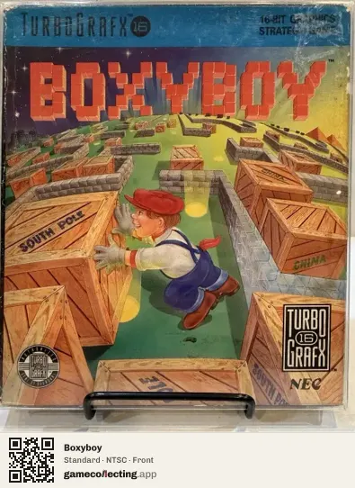 Boxyboy TurboGrafx-16, NTSC box front