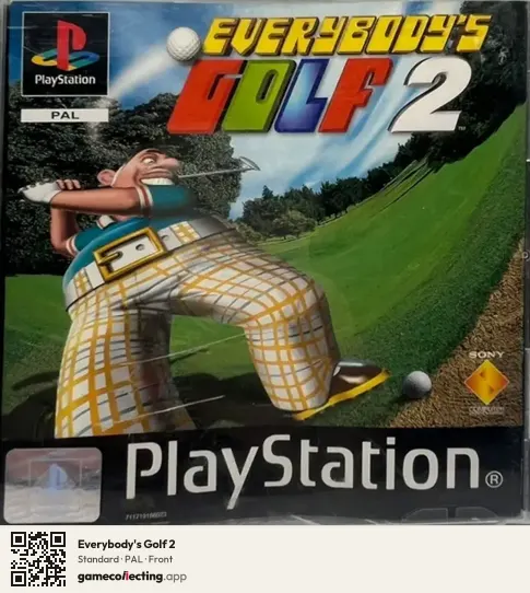 Everybody's Golf 2 PlayStation, PAL box front
