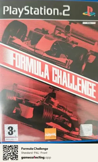 Formula Challenge PlayStation 2, PAL box front