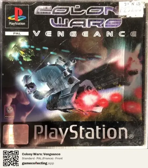 Colony Wars: Vengeance PlayStation, France box front