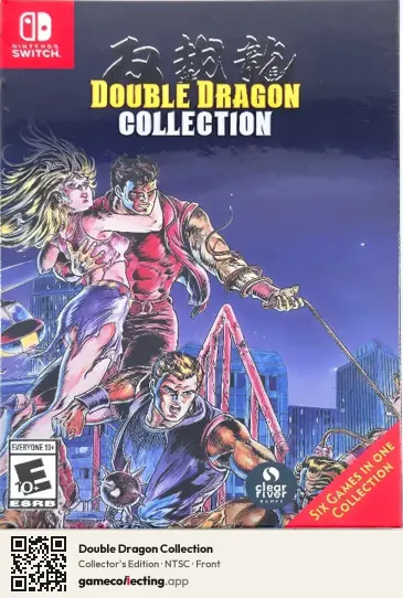 Double Dragon Collection Nintendo Switch, NTSC box front