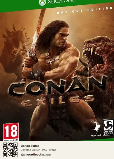 Conan Exiles Xbox One, PAL box front